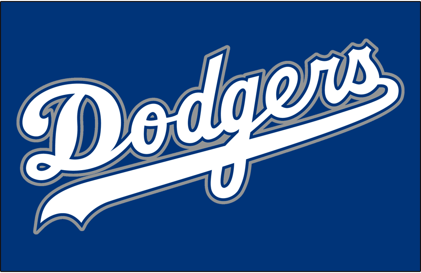 Los Angeles Dodgers 1999 Jersey Logo fabric transfer